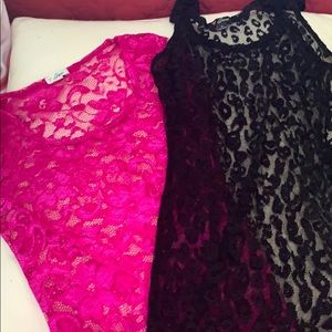 Lace lingerie/ not a set but selling as one